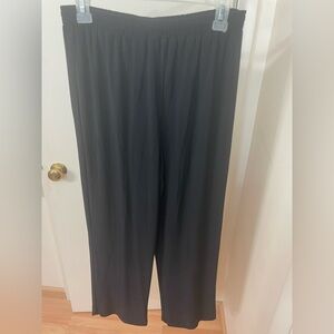 Alfred Dunner Classic Black Pants 12 Petite